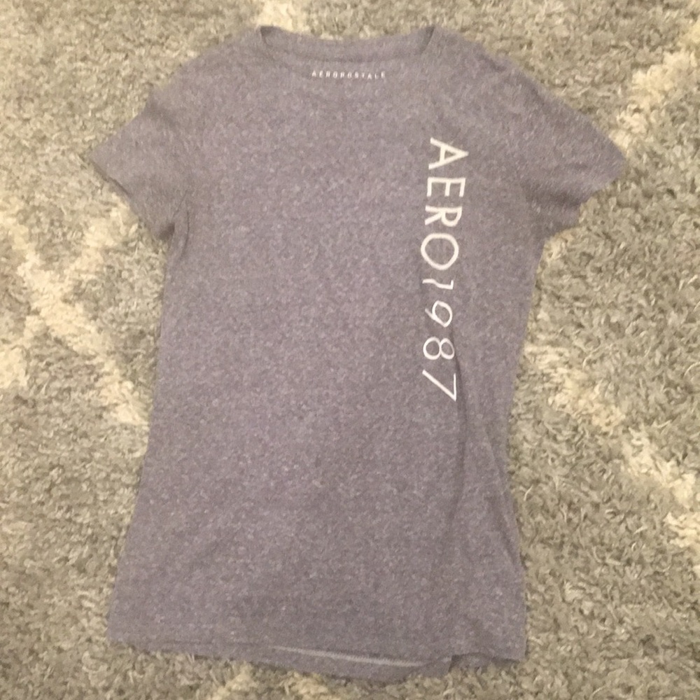 Purple Tri-Blend Aero T-Shirt